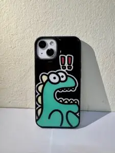 Reptile silicone mobile case