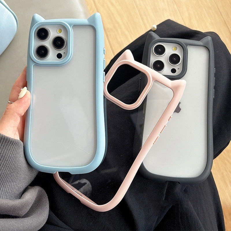Cat silicone mobile case 2
